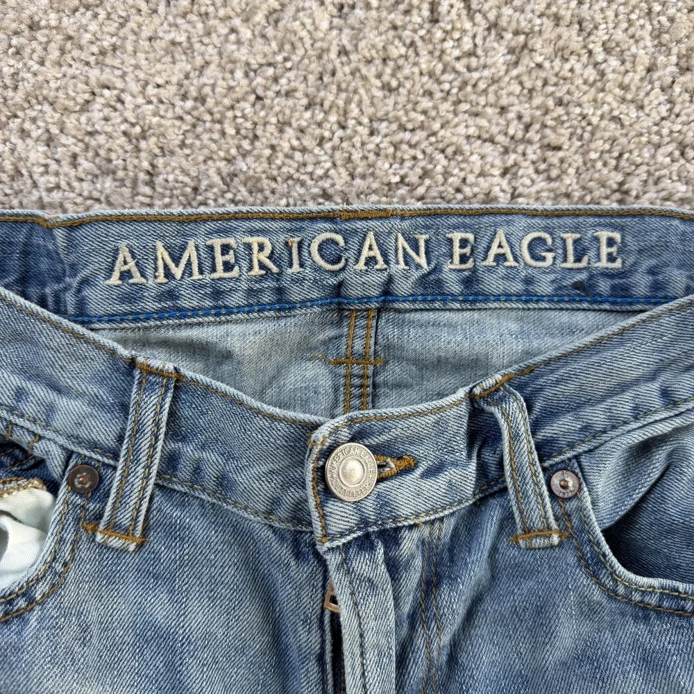 American Eagle Original Boot Jeans Mens 33x32 Medium Wash Blue Denim Bootcut